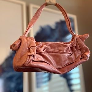 Pink Hobo Shoulder Baguette